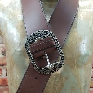 Silpada Designs brown leather belt